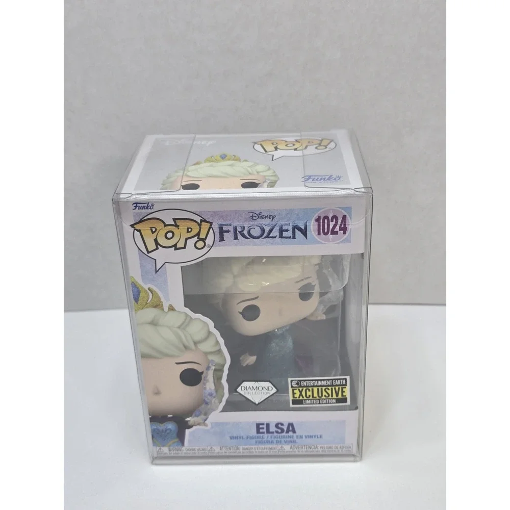 FUNKO POP ! ELSA 1024 DIAMOND COLLECTION ENTERTAINMENT EARTH EXCLUSIVE